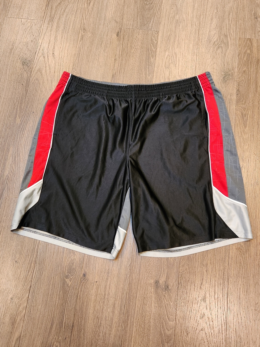 Foundry 3XL Black Red Basketball Shorts Big & Tall Mesh Performance Gym Shorts